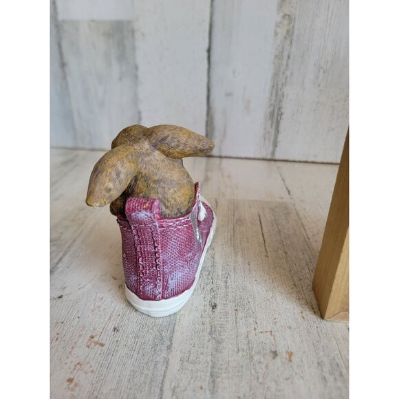 Easter unique bunny shoe i don't carrot all sign spring home decor set - Picture 5 of 12